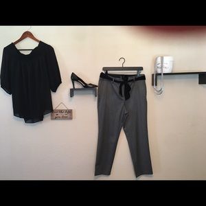 Loft cropped pants